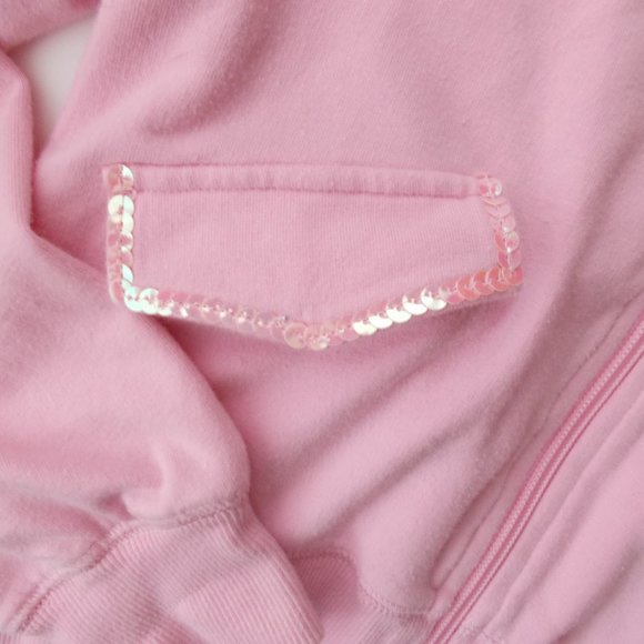 Thalia Sodi Girls Cropped Hoodie Size 10/12 - Picture 6 of 10